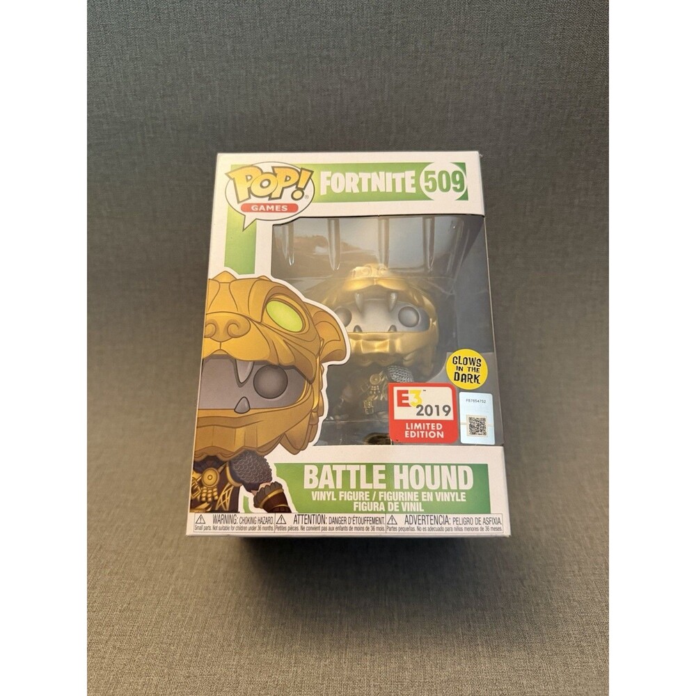 Funko POP! Fortnite Battle Hound #509 E3 2019 GITD Exclusive